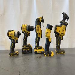 AS-IS - DEWALT 20-Volt MAX Lithium-Ion Cordless 7-Tool Combo Kit