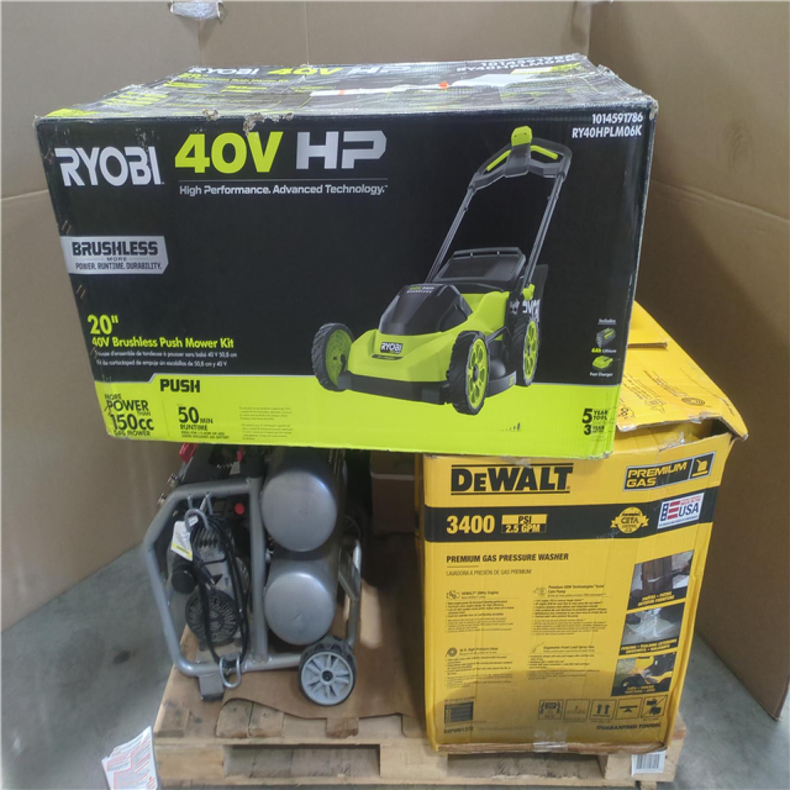 CALIFORNIA AS-IS OUTDOOR POWER EQUIPMENT