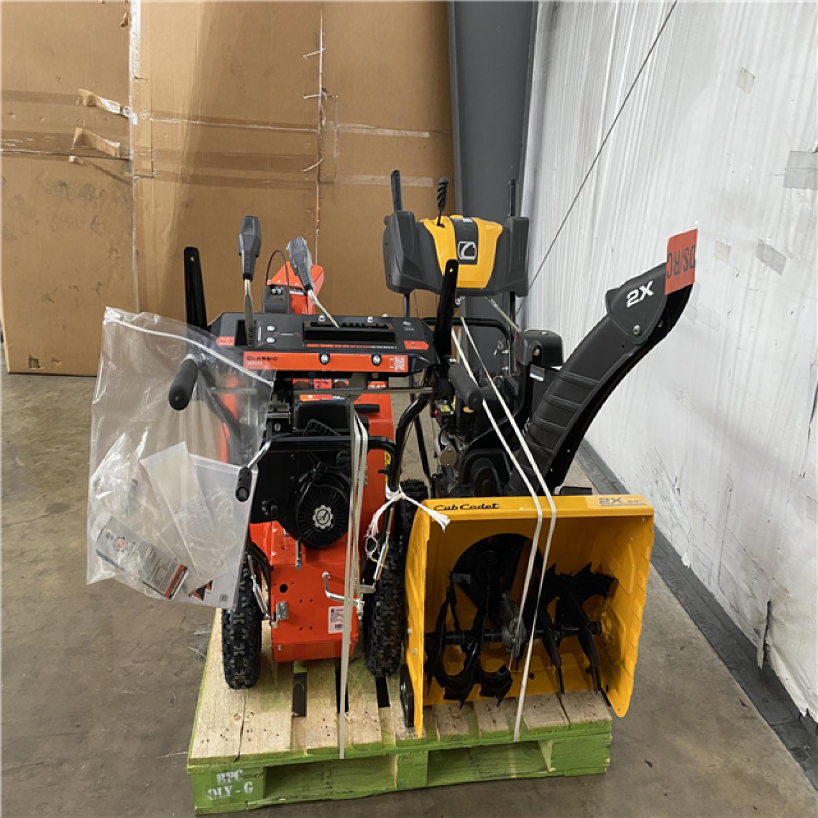 Houston Location - AS-IS Outdoor Power Equipment