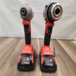 AS-IS- Milwaukee M18 Compact Brushless 2-Tool Combo Kit