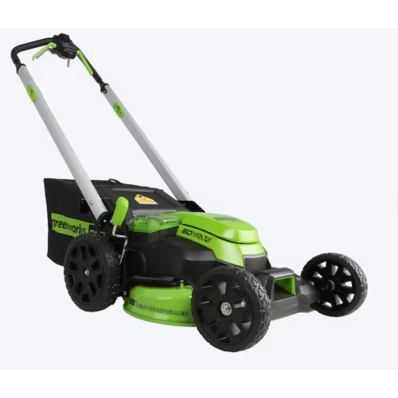 DALLAS LOCATION- NEW!- Greenworks Pro 60V 25 Dual-Blade Mower
