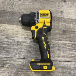 AS-IS DEWALT Atomic 20V Lithium-Ion Cordless Compact 1/2 in. Drill/Driver Kit