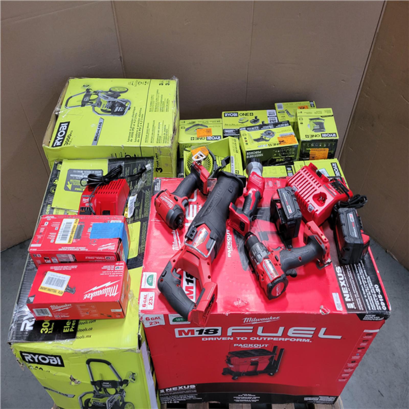 CALIFORNIA AS-IS TOOL PALLET