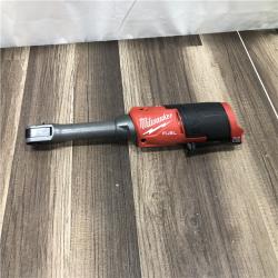 AS-IS Milwaukee FUEL INSIDER 12V Lithium-Ion Brushless Cordless 1/4 in. - 3/8 in. Extended Reach Box Ratchet (Tool-Only)