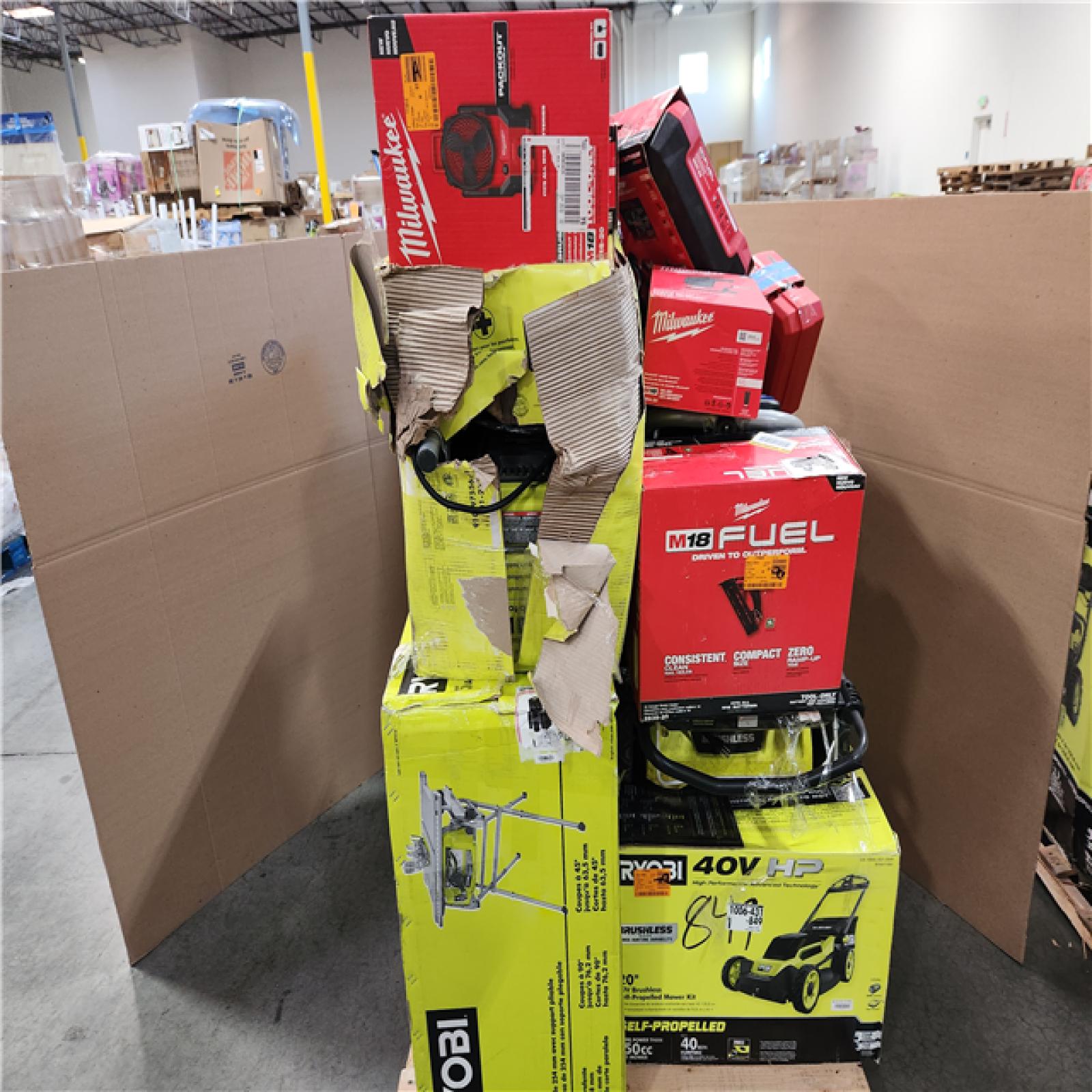 CALIFORNIA AS-IS TOOL PALLET