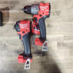 HOUSTON LOCATION - AS-IS MILWAUKEE FUEL 18V Lithium-Ion Brushless Cordless Hammer Drill and Impact Driver Combo Kit (2-Tool) with 2 Batteries