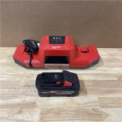 AS-IS Milwaukee Tool M18 Dual Bay Simultaneous Super Charger Starter Kit