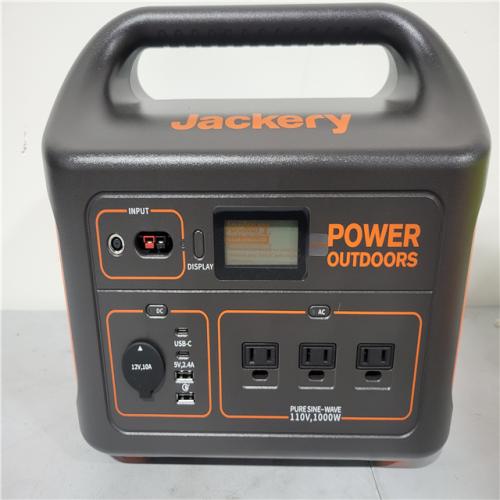 CALIFORNIA NEW JACKERY SOLAR GENERATOR