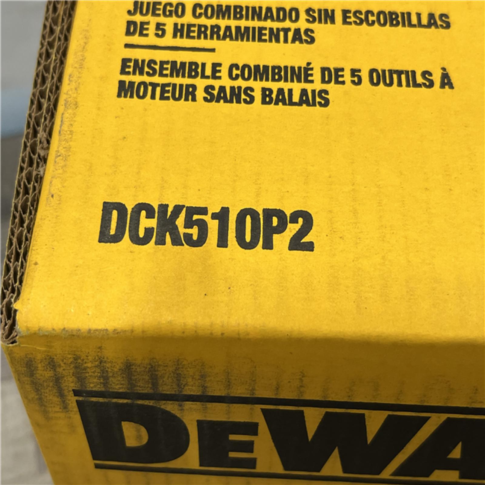 NEW - DEWALT 20V Lithium-Ion Cordless 5-Tool Combo Kit