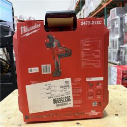 NEW! - Milwaukee M12 12V Lithium-Ion Cordless 600 MCM Cable Cutter Kit with One 3.0Ah Battery  Charger and Hard Case