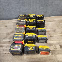 HOUSTON LOCATION - AS-IS DEWALT BATTERY PACK QTY - 15