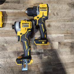 HOUSTON LOCATION - AS-IS DEWALT ATOMIC 20-Volt MAX Lithium-Ion Cordless Combo Kit