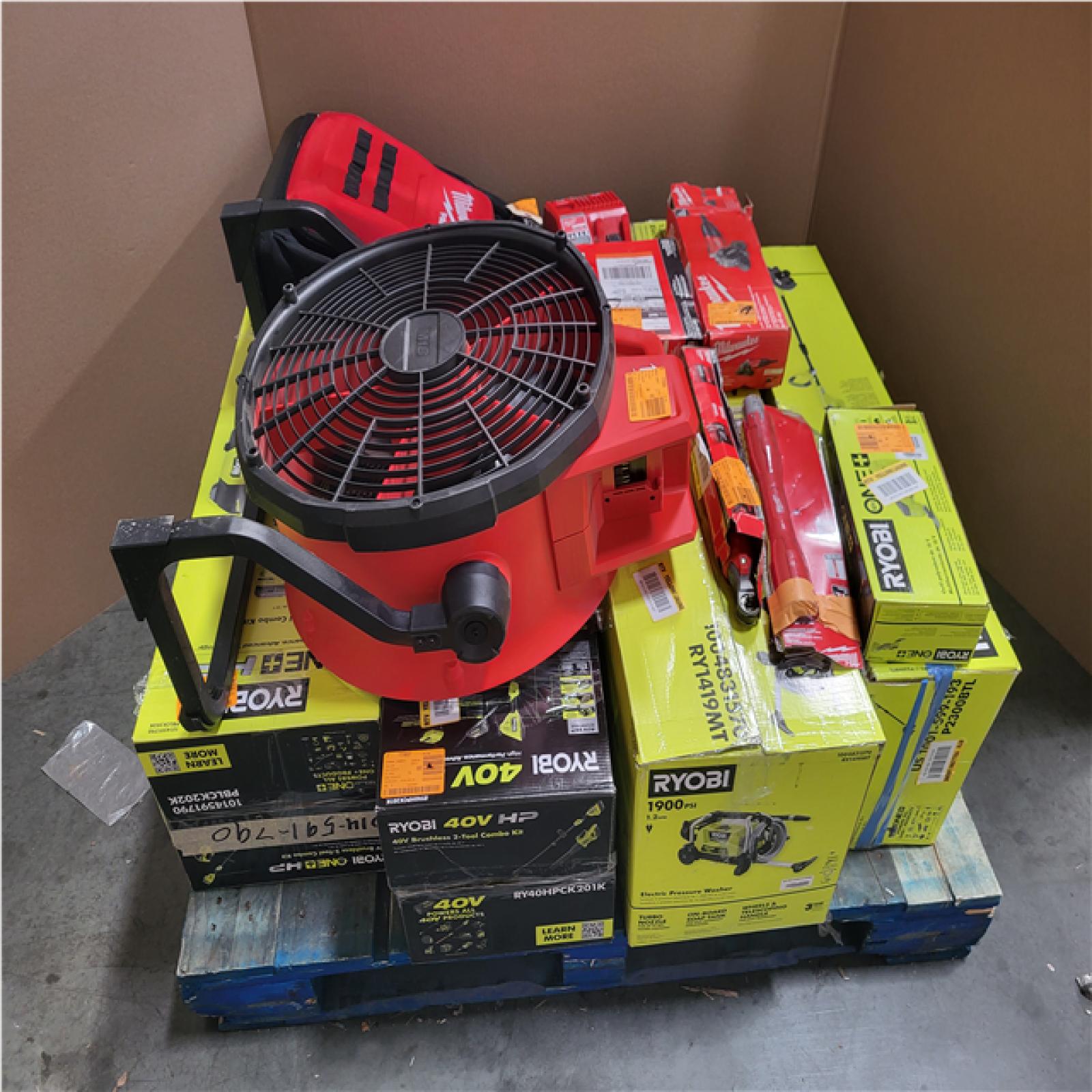 CALIFORNIA AS-IS TOOL PALLET