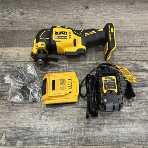 AS-IS DEWALT ATOMIC 20V MAX Cordless Brushless Oscillating Multi Tool Kit