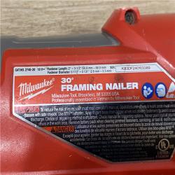 AS-IS Milwaukee FUEL 3-1/2 in. 18-Volt 30-Degree Lithium-Ion Brushless Cordless Framing Nailer (Tool-Only)
