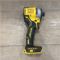 AS-IS DEWALT Atomic 20V Max Lithium-Ion Brushless Cordless Compact 1/4 in. Impact Driver Kit