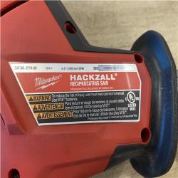 AS-IS Milwaukee FUEL 18V Lithium-Ion Brushless Cordless HACKZALL Reciprocating Saw (Tool-Only)
