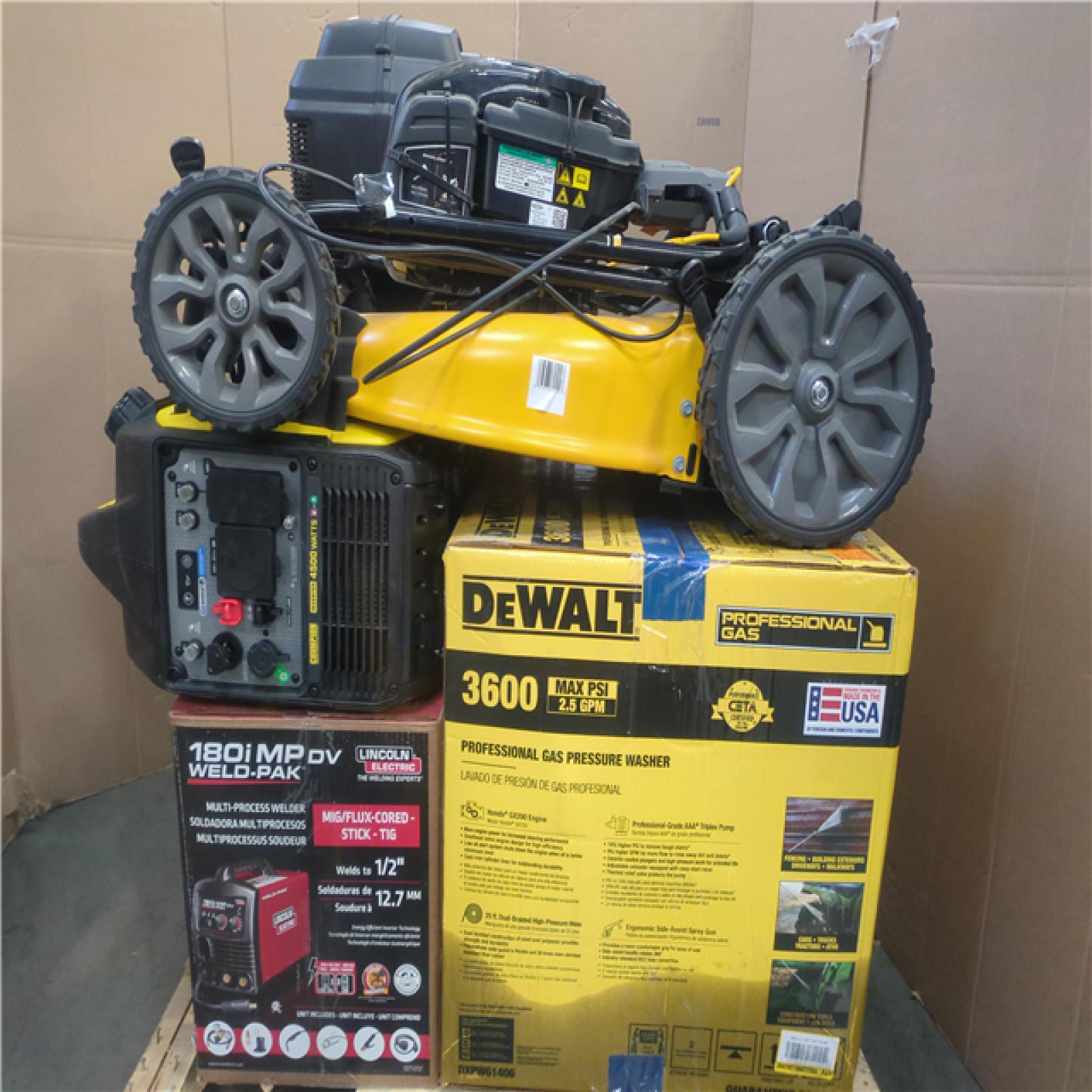 CALIFORNIA AS-IS OUTDOOR POWER EQUIPMENT