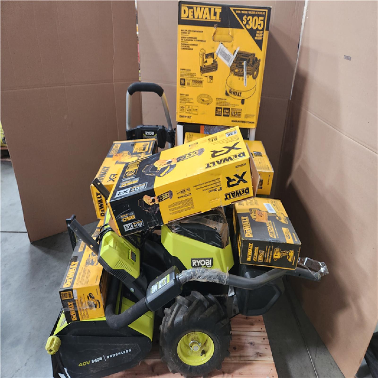 CALIFORNIA AS-IS TOOL PALLET