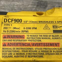 AS-IS DEWALT 20V MAX Cordless 1/2 in. Impact Wrench (Tool Only)