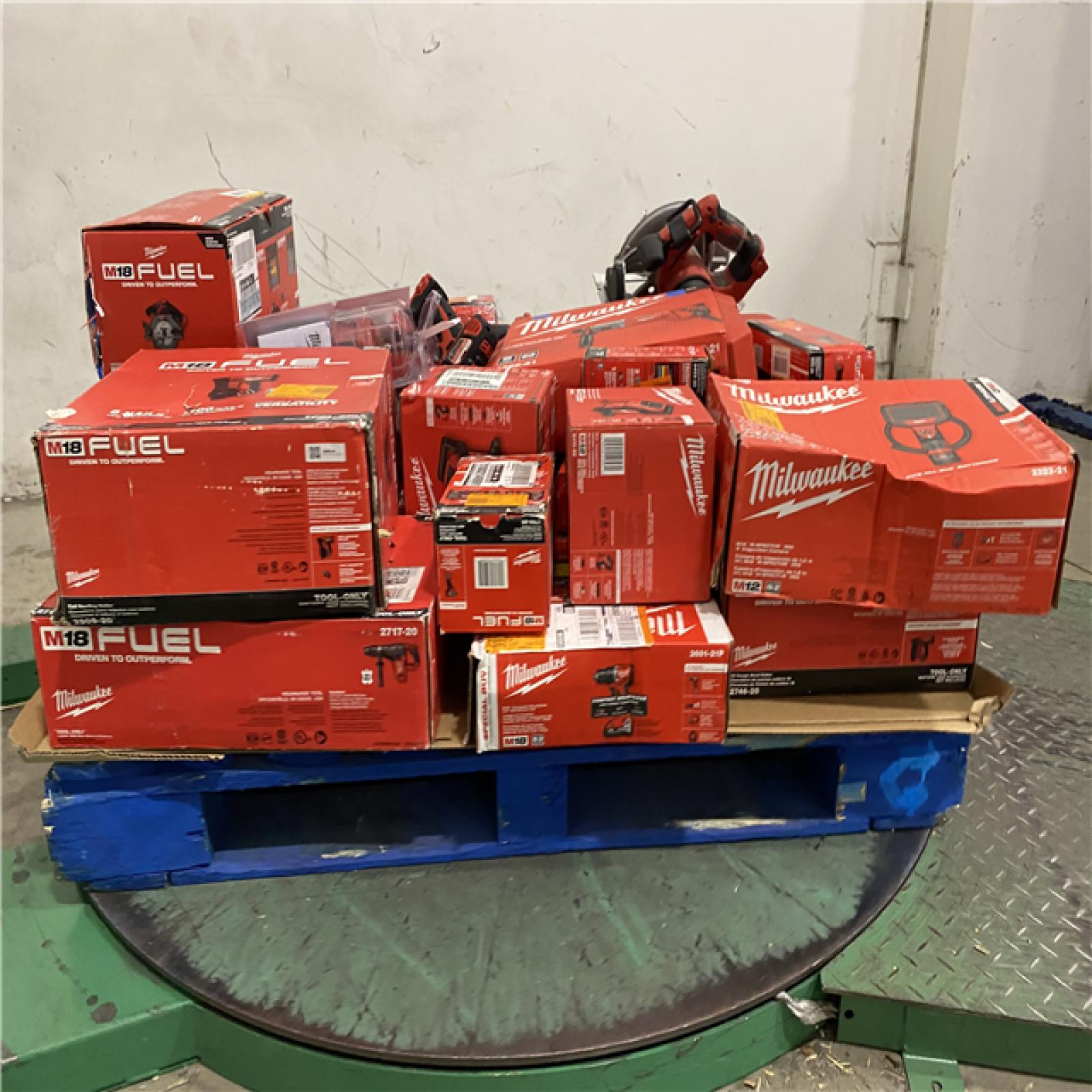 Dallas Location - As-Is MILWAUKEE Tool Pallet