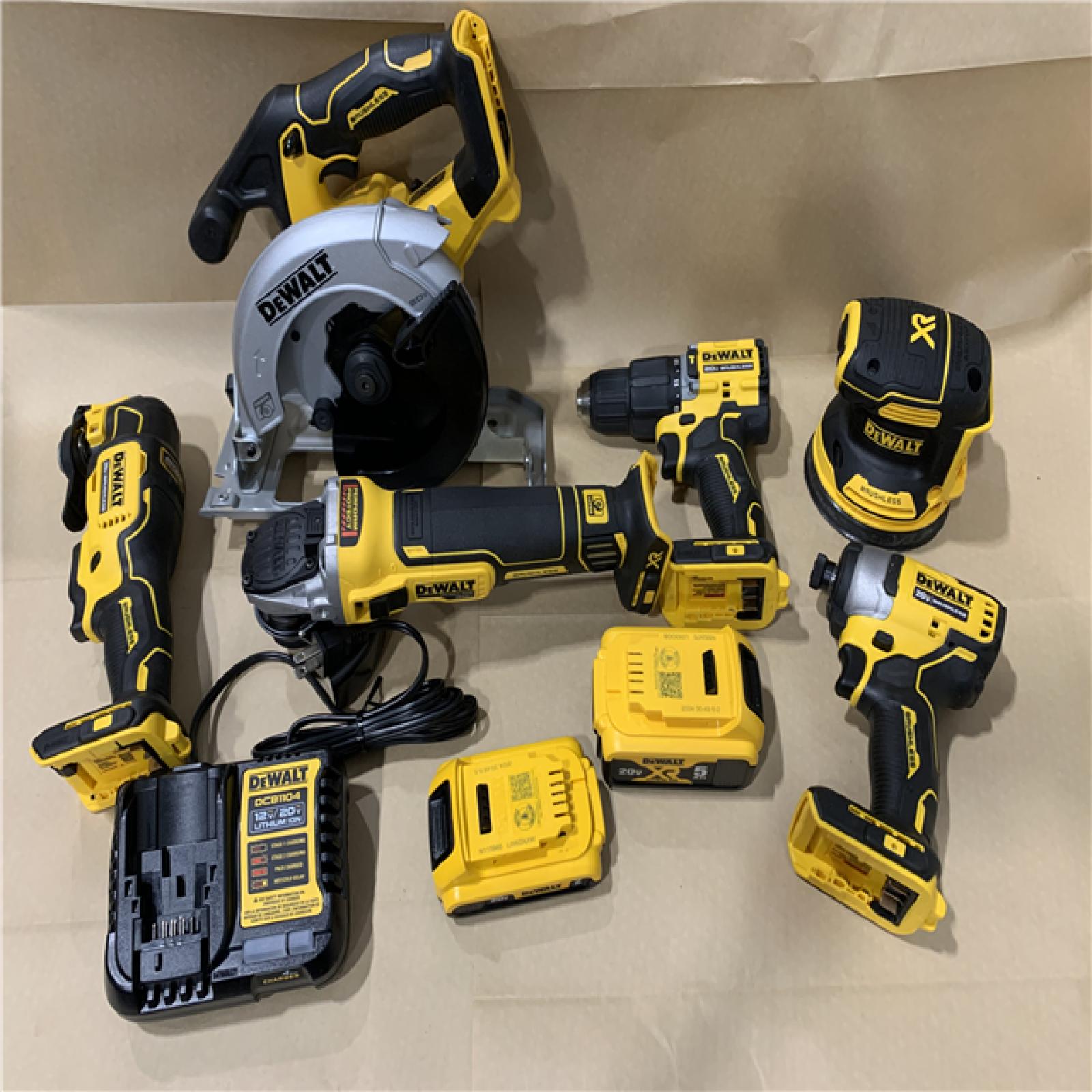 Excellent  - 20-Volt MAX ToughSystem Lithium-Ion 6-Tool Cordless Combo Kit