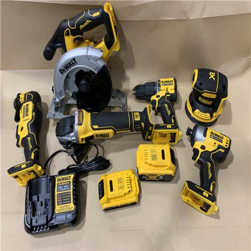Excellent  - 20-Volt MAX ToughSystem Lithium-Ion 6-Tool Cordless Combo Kit