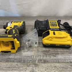 AS-IS DEWALT 20V MAX XR Lithium-Ion Brushless Cordless 3-Speed High Torque 1/4 in. Impact Driver Kit