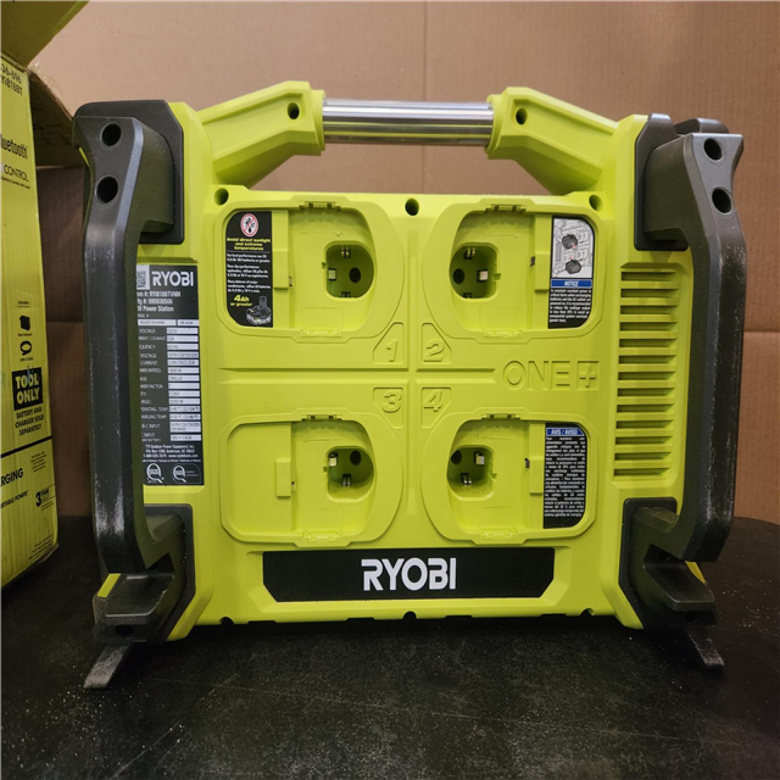 Phoenix LIKE NEW RYOBI 18V ONE+ 1800-Watt Portable Battery Inverter Power Station/8-Port Charger (Tool Only)