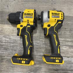 AS-IS DEWALT ATOMIC 20-Volt MAX Lithium-Ion Cordless Combo Kit