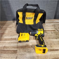 Houston Location AS-IS DeWalt ATOMIC Drill and Battery