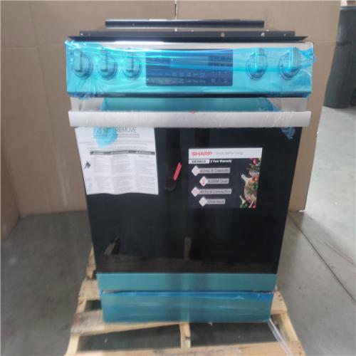 CALIFORNIA AS-IS SHARP ELETRIC BURNERS AND OVEN