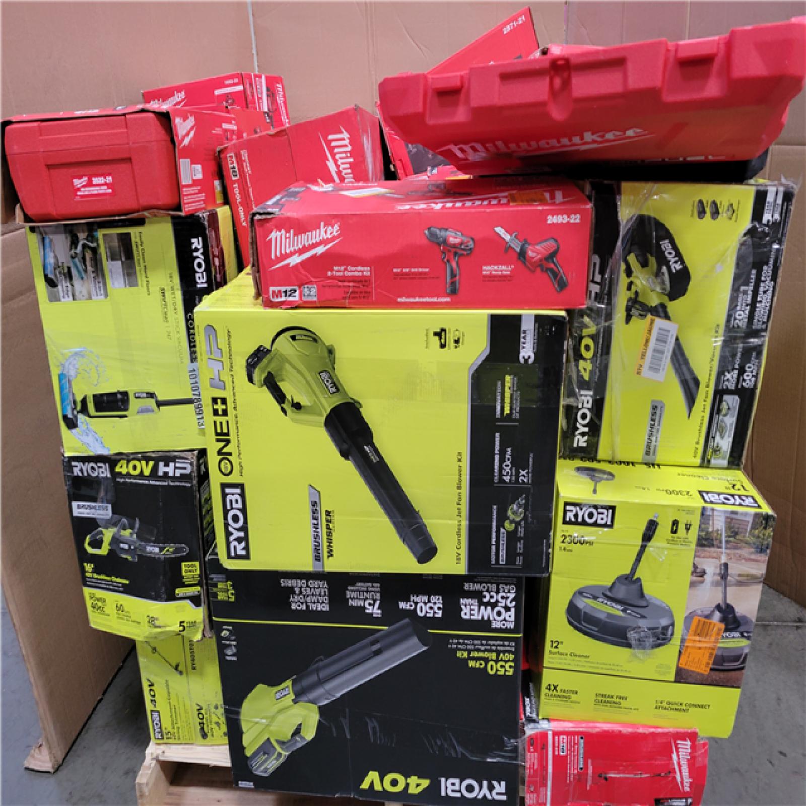 CALIFORNIA AS-IS TOOL PALLET