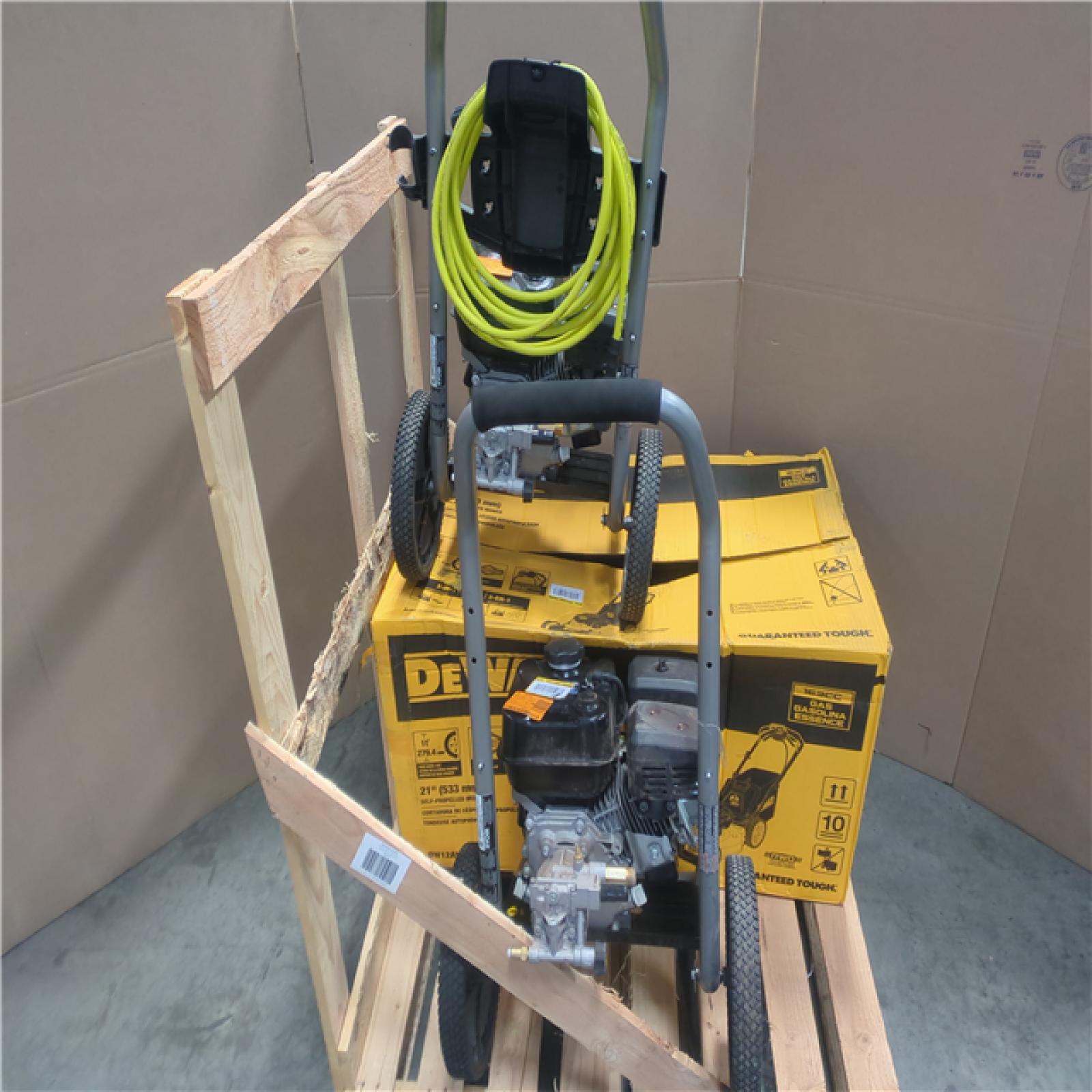 CALIFORNIA AS-IS OUTDOOR POWER EQUIPMENT