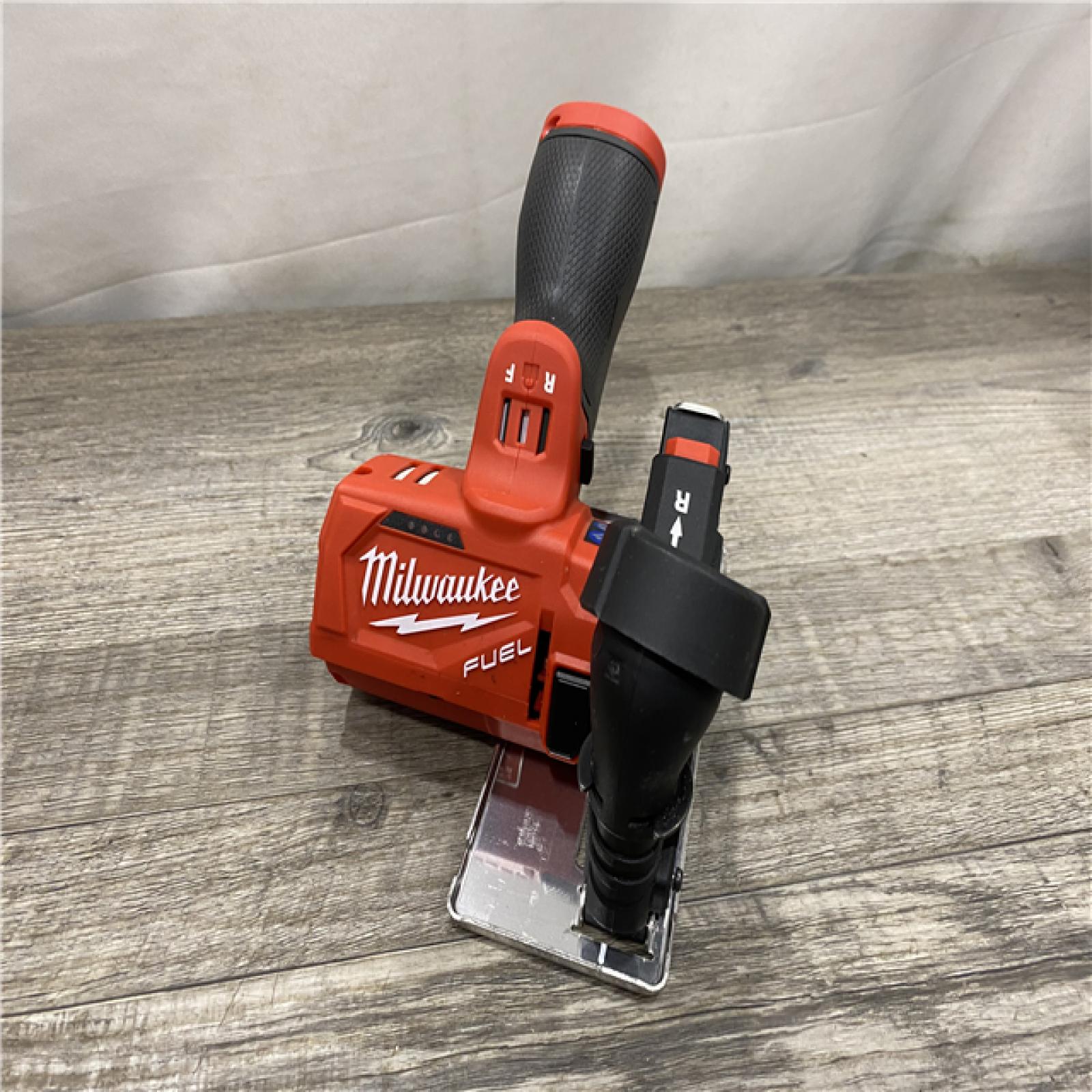 AS-IS Milwaukee  FUEL 12V Lithium-Ion Brushless Cordless 3 in. Cut Off Saw (Tool-Only)