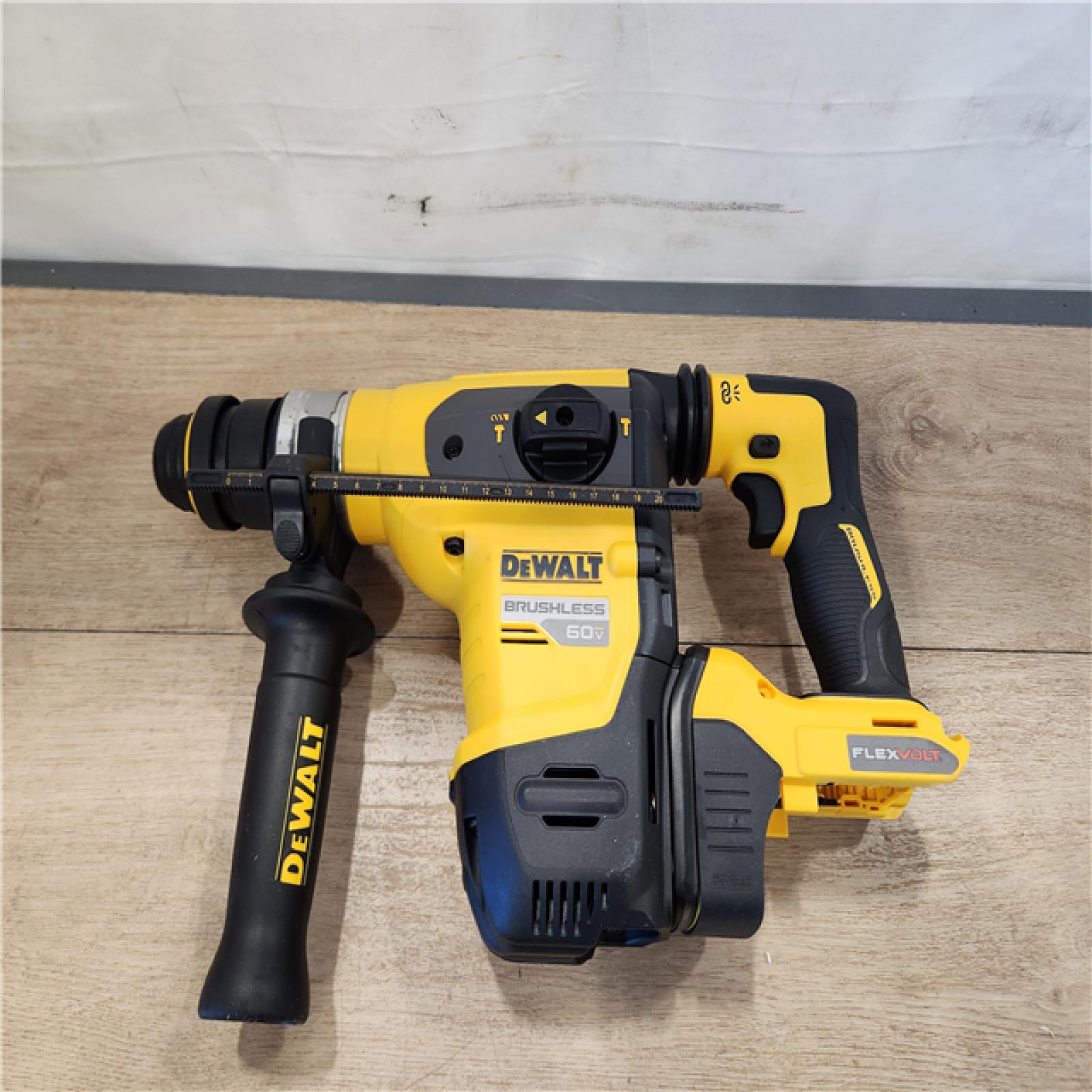 AS-IS- DeWalt 60V MAX 1-1/4 in. Brushless Cordless SDS PLUS Rotary Hammer (Tool Only)