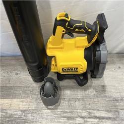 AS-IS DEWALT 20V MAX 125 MPH 450 CFM Brushless Cordless Handheld Leaf Blower with Concentrator Nozzle (Tool Only)
