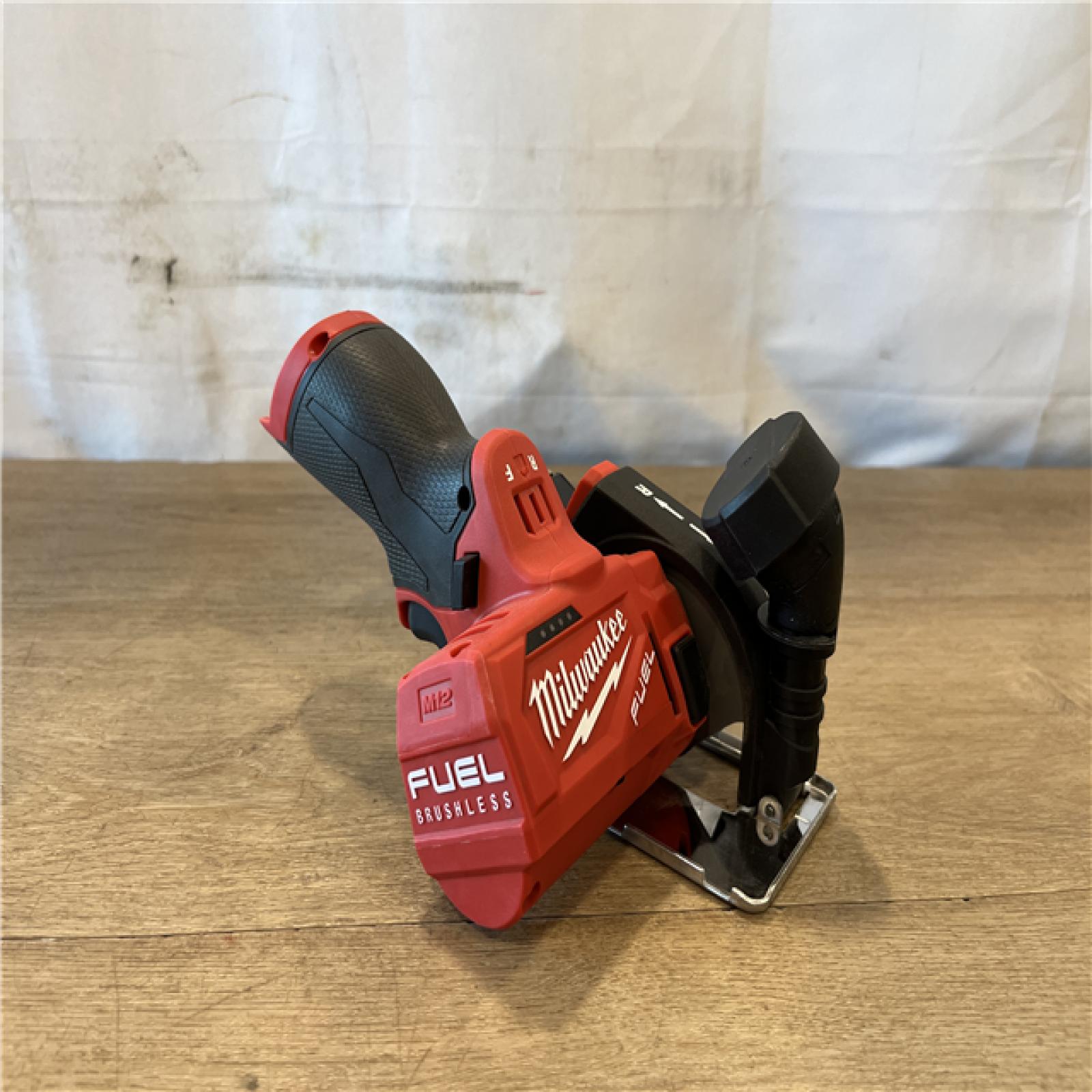 AS-IS Milwaukee FUEL 12V Lithium-Ion Brushless Cordless 3 in. Cut Off Saw (Tool-Only)