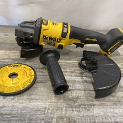 AS-IS DEWALT FLEXVOLT 60V MAX Cordless Brushless 4.5 in. to 6 in. Small Angle Grinder with Kickback Brake (Tool Only)