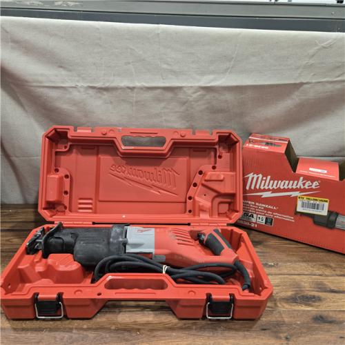AS-IS Milwaukee 6538-21 15.0 Amp Super Sawzall Reciprocating Saw with Carrying Case