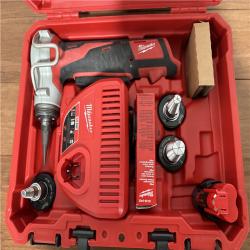 California AS-IS Milwaukee M12 Pex Expander Kit, includes (1) Battery, Charger & Hard Case