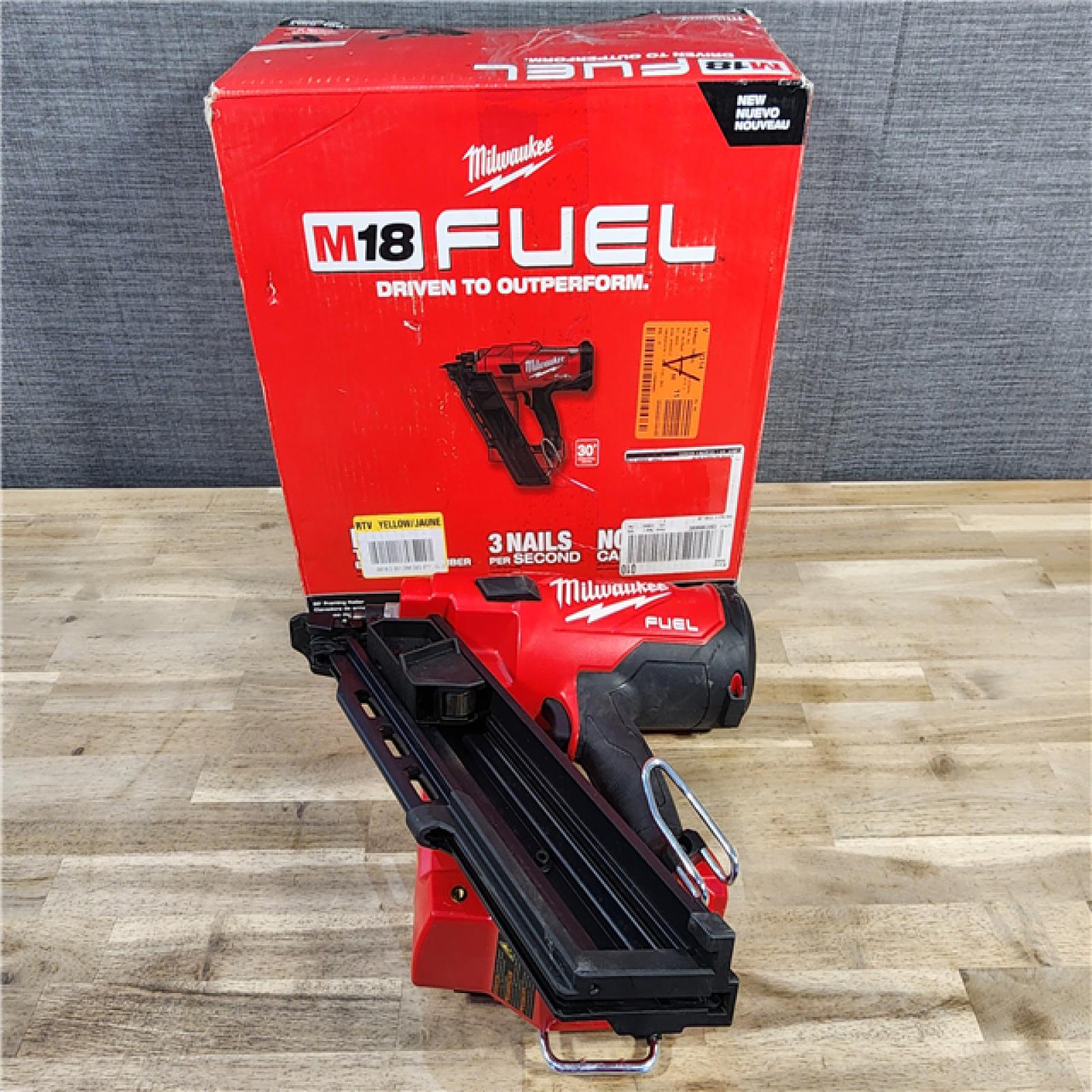 HOUSTON LOCATION - AS-IS M18 FUEL 3-1/2 in. 18-Volt 30-Degree Lithium-Ion Brushless Cordless Framing Nailer (Tool-Only)