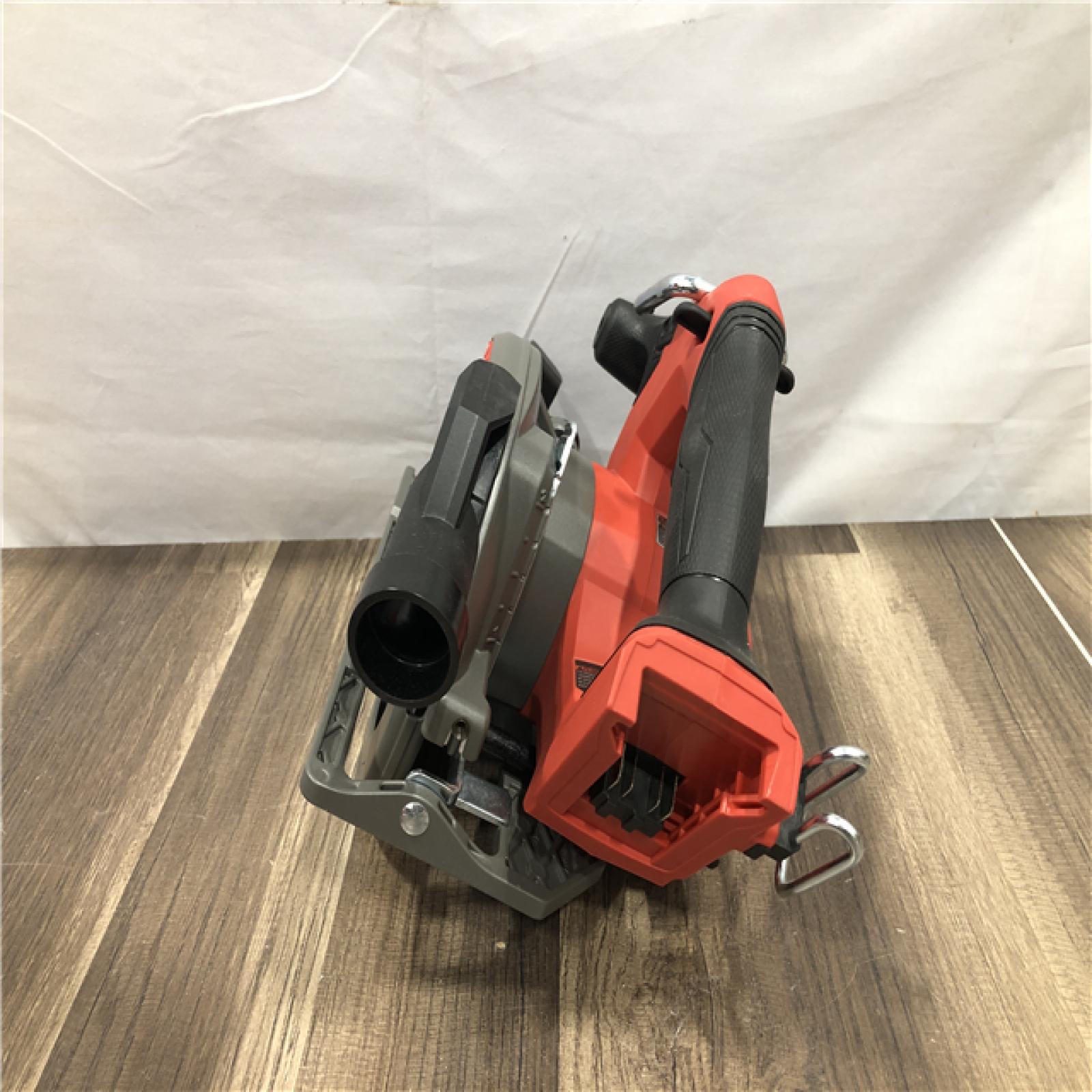 AS-IS Milwaukee FUEL 18V Lithium-Ion Brushless Cordless 6-1/2 in. Circular Saw (Tool-Only)