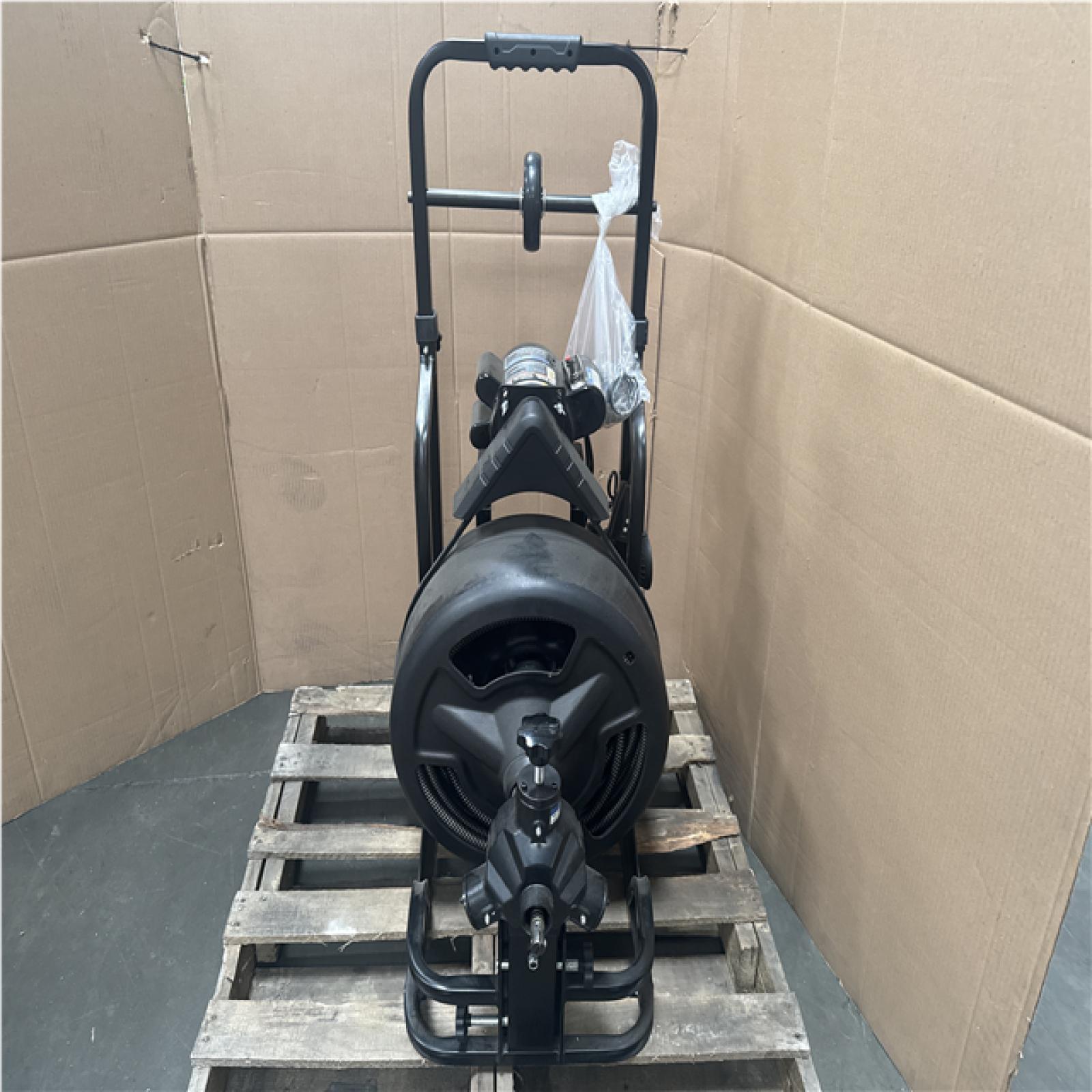 CALIFORNIA AS IS 100 FOOT POWER FEED DRAIN CLEANER ITEM 87-039