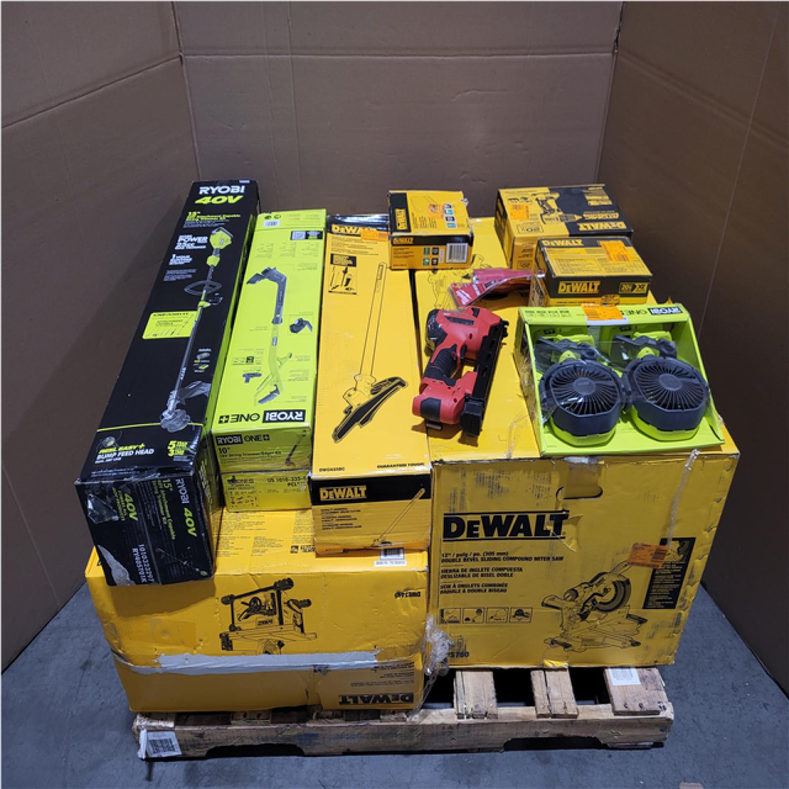 CALIFORNIA AS-IS TOOL PALLET