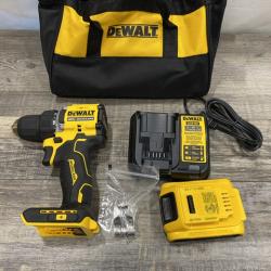 AS-IS DEWALT Atomic 20V Lithium-Ion Cordless Compact 1/2 in. Drill/Driver Kit
