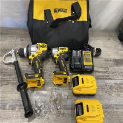 AS-IS DEWALT 20V MAX Lithium-Ion Cordless 2-Tool Combo Kit