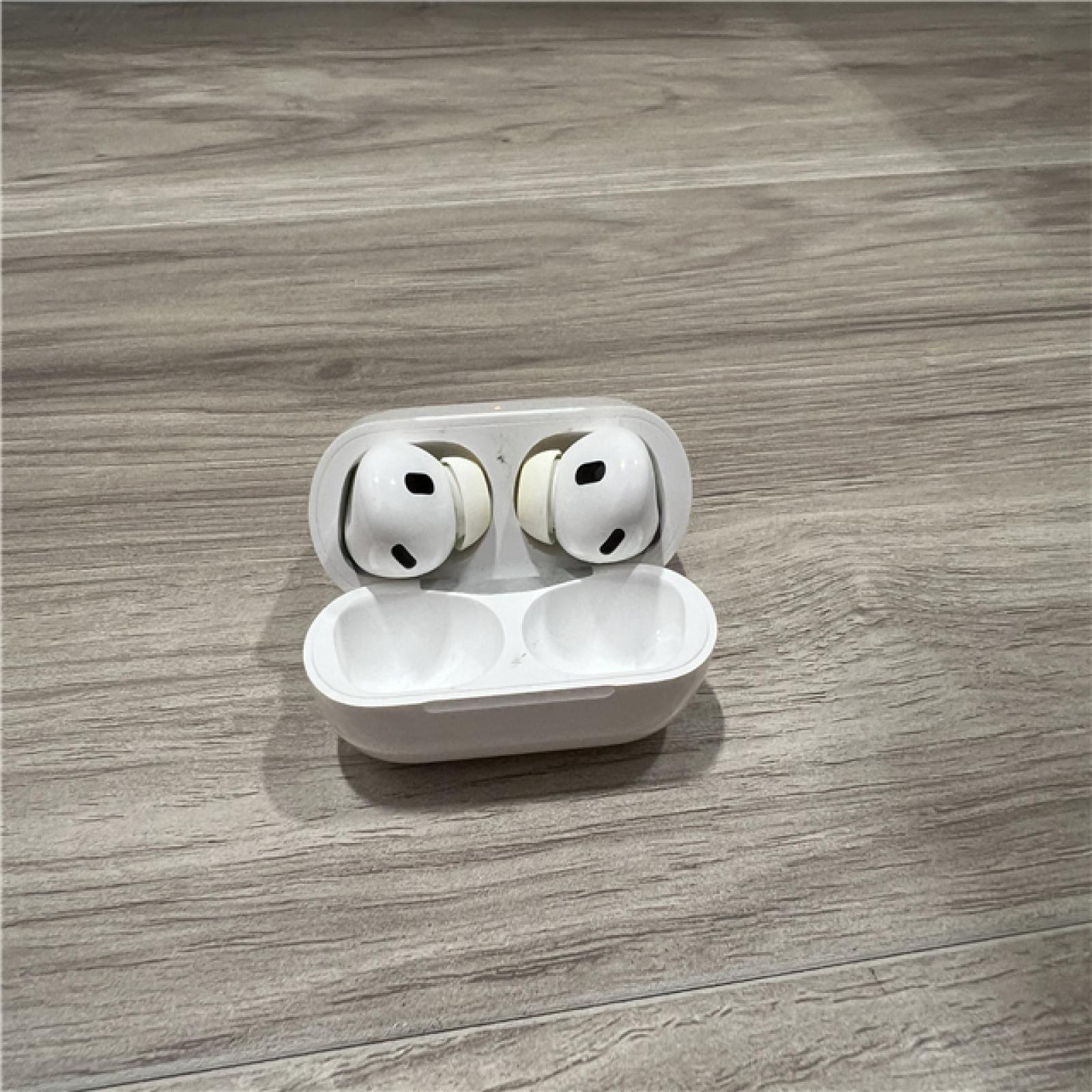 AS-IS Apple AirPods Pro (2nd Generation) with the USB-C MagSafe Charging Case