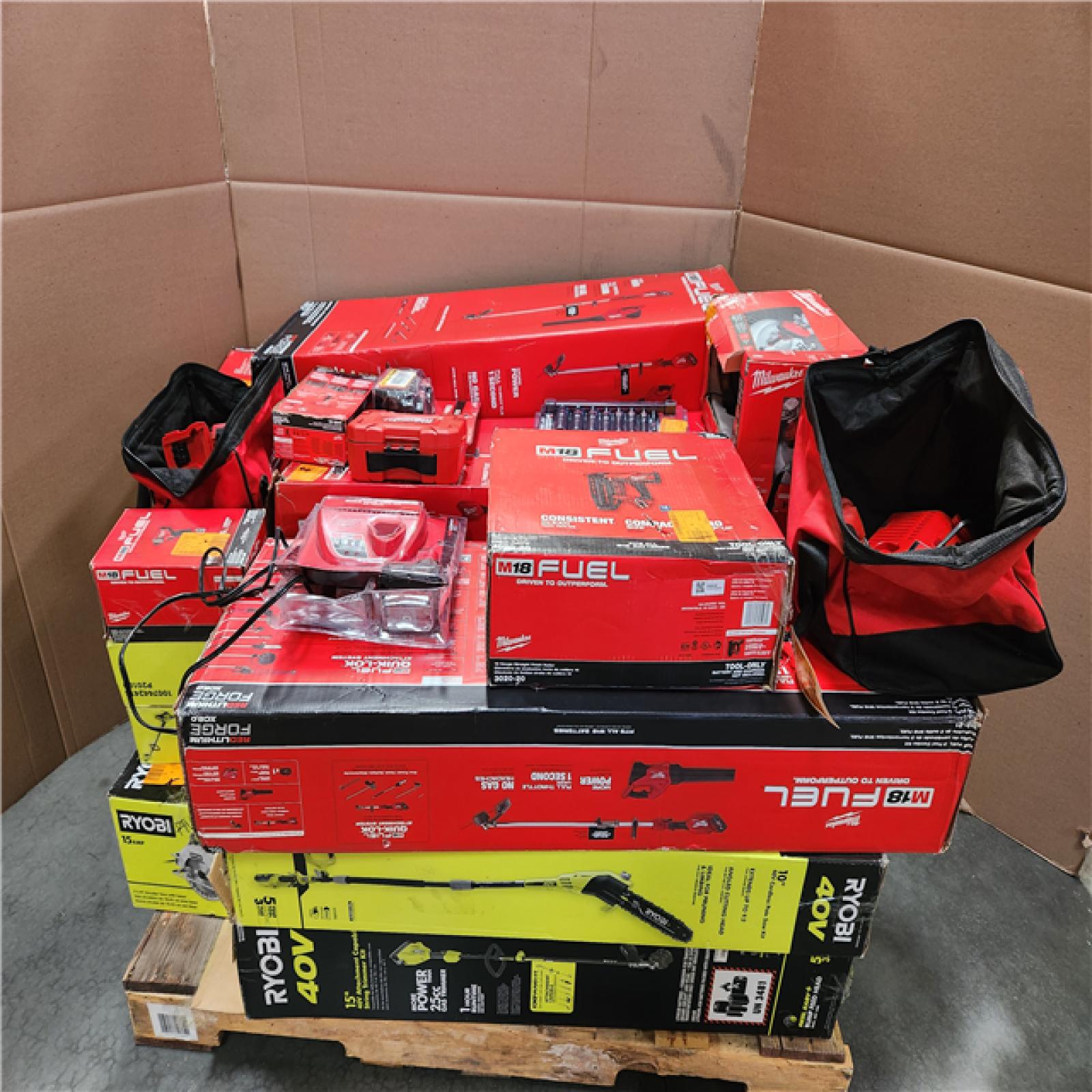 CALIFORNIA AS -IS  TOOL PALLET