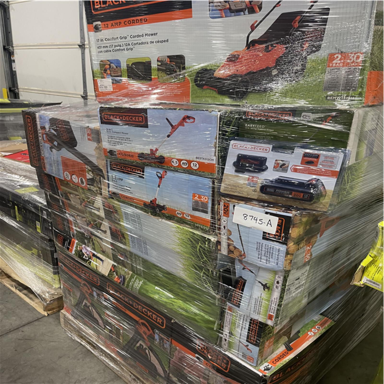 Atlanta Location As-Is Power Tools Partial Truckload (9 Pallets) 8745-A